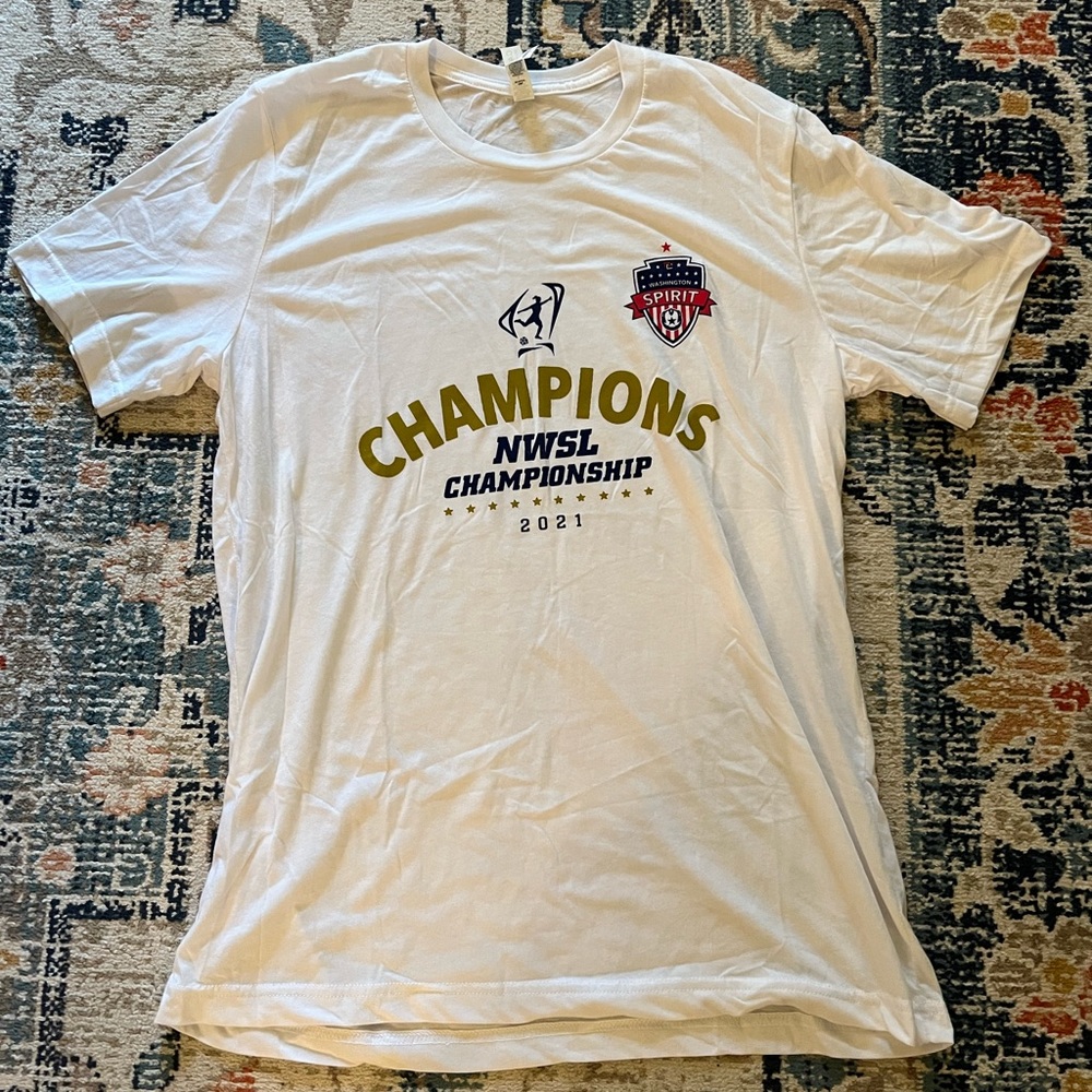 Washington Spirit NWSL Soccer 2021 Champions T-Shirt